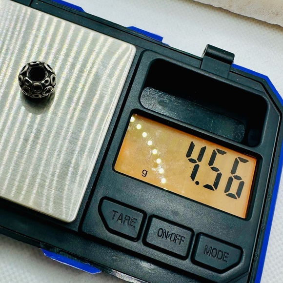 EUC Pandora 790325 Sterling Silver w/ 14K Yellow Gold Oh! Charm - Picture 17 of 17